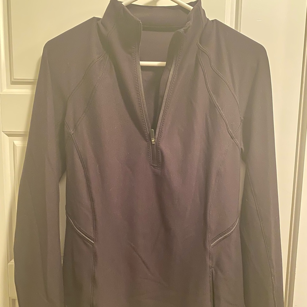 Run half zip lululemon top